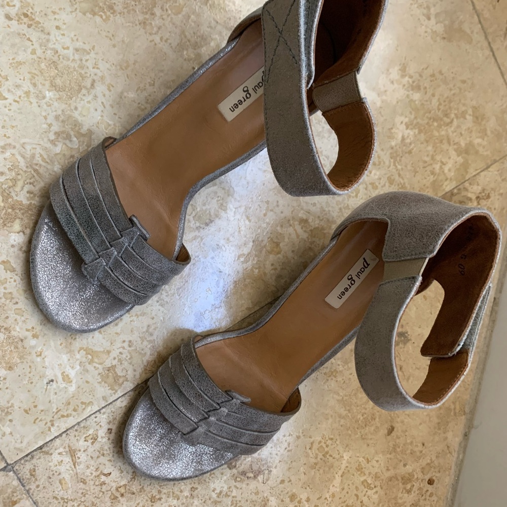 Paul green heeled sandal
